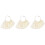 3Pièces Accessoire Mesure Bracelet Beige Pratique 4