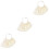 3Pièces Accessoire Mesure Bracelet Beige Pratique 5