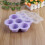 4Pièces Bac Silicone Réutilisable Pour Stockage Alimentaire Bébé 9