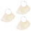 3Pièces Accessoire Mesure Bracelet Beige Pratique 6