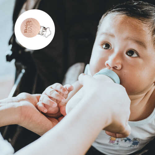 5Pièces Dentition Bébé Bois Fixation 2