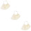 3Pièces Accessoire Mesure Bracelet Beige Pratique 8