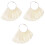 3Pièces Accessoire Mesure Bracelet Beige Pratique 3