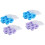 4Pièces Bac Silicone Réutilisable Pour Stockage Alimentaire Bébé 4