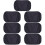 7Pièces Sac Clavier Piano Électronique Noir Durable 11