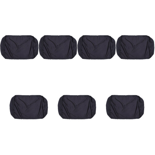 7Pièces Sac Clavier Piano Électronique Noir Durable 2