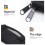4Pièces Étui De Rangement Noir Pour Flûte Et Accessoires 7