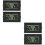 4Pièces Hygromètre Mini Noir Pour Usage Extérieur 6