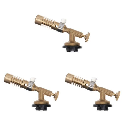 3Pièces Brûleur Butane Ajustable Torche Bbq 1