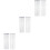 6Pcs Silver Tassel Curtain String Curtain for Door and Window 5
