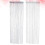 6Pcs Silver Tassel Curtain String Curtain for Door and Window 10