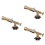 3Pièces Brûleur Butane Ajustable Torche Bbq 6