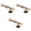3Pièces Brûleur Butane Ajustable Torche Bbq 3