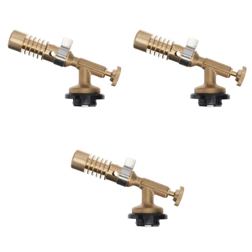 3Pièces Brûleur Butane Ajustable Torche Bbq 2