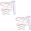 18Pcs Durable Knitting Accessories Kit Colorful Crochet Hooks Set 7