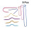 18Pcs Durable Knitting Accessories Kit Colorful Crochet Hooks Set 9