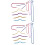 18Pcs Durable Knitting Accessories Kit Colorful Crochet Hooks Set 6