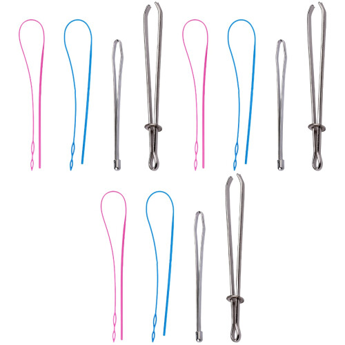 12St Handige Plastic Metalen Drawstring Threader Voor Koordvervanging 2