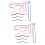 18Pcs Durable Knitting Accessories Kit Colorful Crochet Hooks Set 8