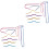 18Pcs Durable Knitting Accessories Kit Colorful Crochet Hooks Set 4