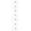7Pcs Silver Acrylic DIY Hanging Wall Clock Modern Decorative Sticker 11