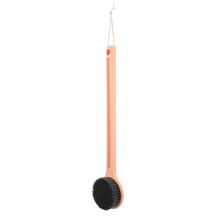 3Pcs Pink Shower Scrubber Long Handle Bath Brush Gentle Bristles