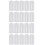 60Pcs Transparent Watch Band Holder Recyclable Storage Case 1