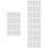 60Pcs Transparent Watch Band Holder Recyclable Storage Case 6
