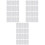 60Pcs Transparent Watch Band Holder Recyclable Storage Case 3