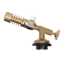 3Pcs Outdoor Golden Copper Butane Torch for Welding and Culinary Use