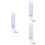 3Pcs Blue Automatic Water Kettle for Pet Birds Easy Clean Leakproof 6