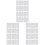 60Pcs Transparent Watch Band Holder Recyclable Storage Case 2