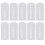 60Pcs Transparent Watch Band Holder Recyclable Storage Case 10