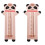2Pièces Pied Bébé Rose Glissière Ajustable 2