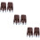6Pièces Claws Marron Pour Activités Ludiques Et Décor 3