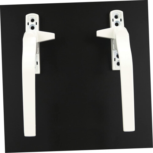 External Flat Window Handle Door And Window Handle White Open Door Buckle 2