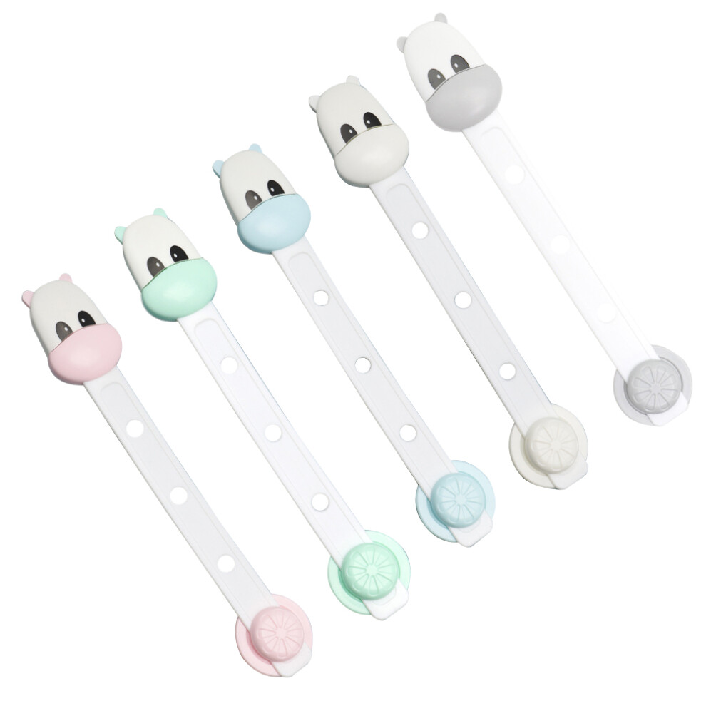 10Pcs Secure Infant Cabinet Locks With Assorted Colors For Home Safety Ohphcall