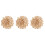 300Pcs Beige Push Thumbtacks for Drywall Cork Board Paper Fixing 10