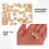 300Pcs Beige Push Thumbtacks for Drywall Cork Board Paper Fixing 6