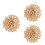 300Pcs Beige Push Thumbtacks for Drywall Cork Board Paper Fixing 8