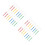 32Pcs Assorted Plastic Tees for Golfers with Consistent Swing Depth 5