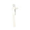 Window handle, door lever, latch lock, open, white 1