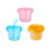 9Pcs Milk Powder Box Rotating Storage Container Assorted Colors Baby 11