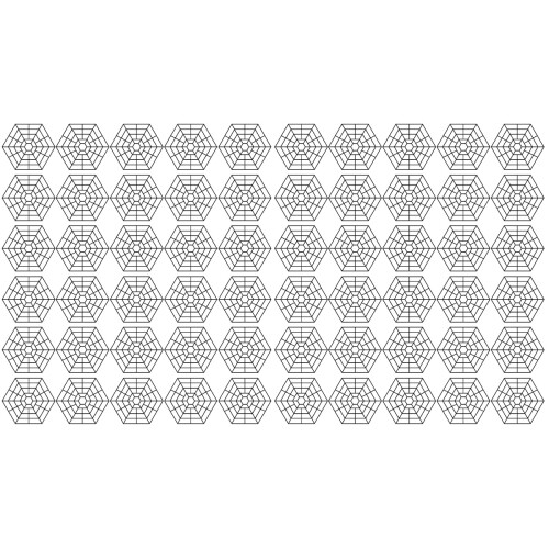 60Pièces Filets Créatifs En Nylon Noir Pour Protection Étang 1