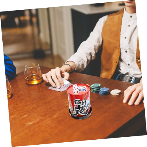 1 Set Dice Cups Flexible Dice Holder Dice Container Table Games Dice Game 1