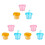 9Pcs Milk Powder Box Rotating Storage Container Assorted Colors Baby 2