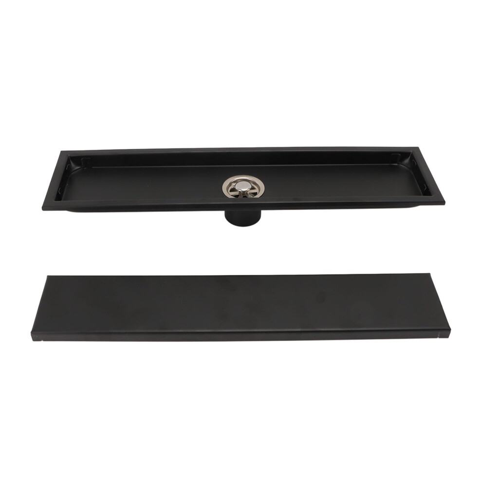 Linear Shower Drain 304 Stainless Steel Odor Blocking Invisible Rectangle Floor Drain For Bathroom Balcony 9199774942973