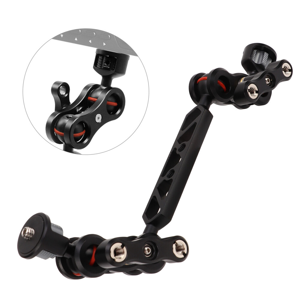 Aluminum Alloy Articulating Arm 11In Lengthened Adjustable Camera Extension 4671373577879