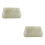 2Pcs 3.5 Inch Shockproof Hdd Storage Case Grey Antistatic 5