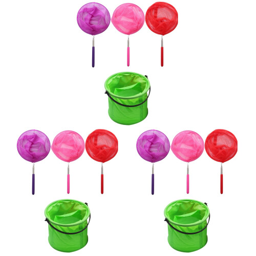 3Sets Telescopisch Net Voor Assorti Kleuren 1